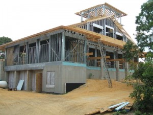 This house was framed with Steel studs