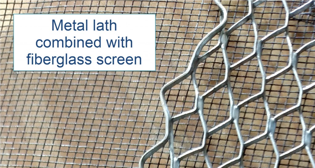 MetalLathFiberglassScreen